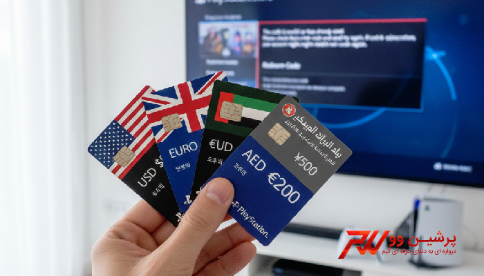 تفاوت ریجن گیفت کارت پلی استیشن
